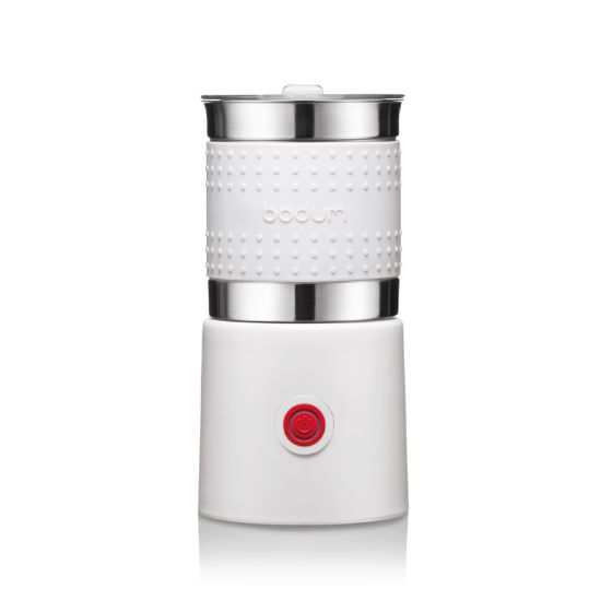 Bodum Mousseur à lait électrique Bistro Blanc