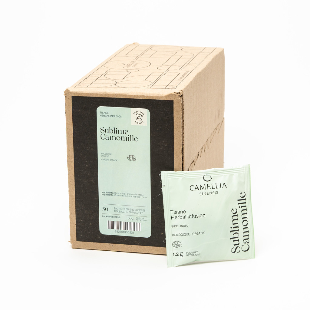 Thé Camellia La Sublime Bio (50 sachets enveloppe individuel