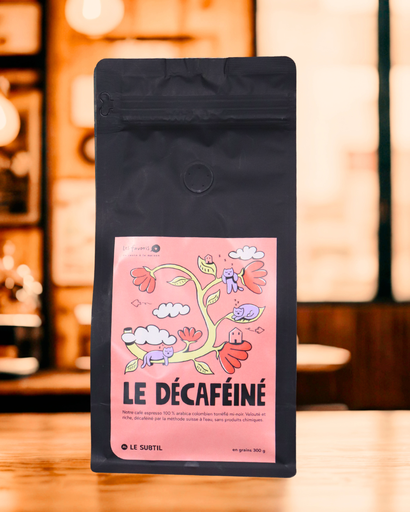 [PS-dec300] Décaféiné espresso 10 x 300 grains