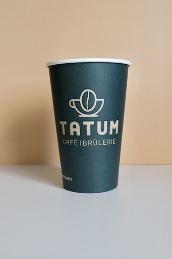 [Ver16] Verre carton Tatum simple paroi 16 oz (1000/cs)